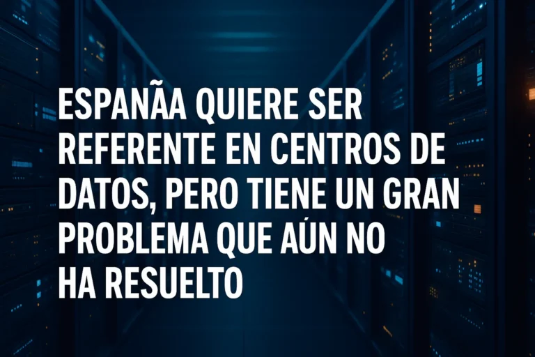 España quiere ser referente en centros de datos