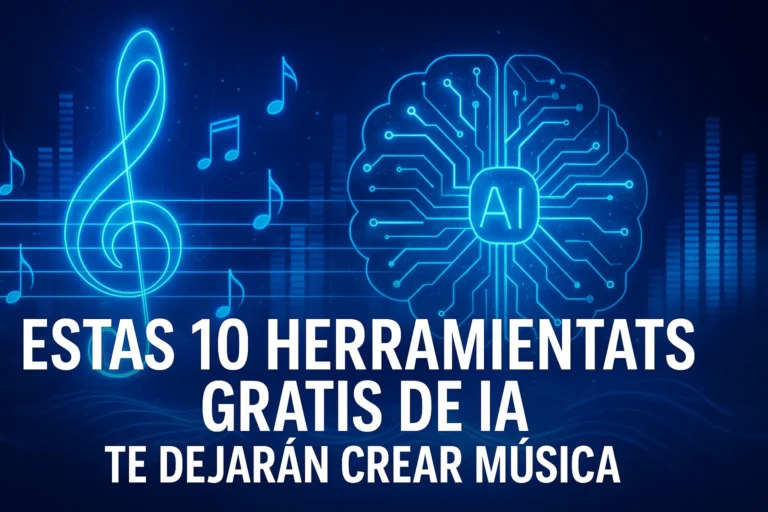 Estas 10 herramientas gratis de IA te dejarán crear música como un profesional