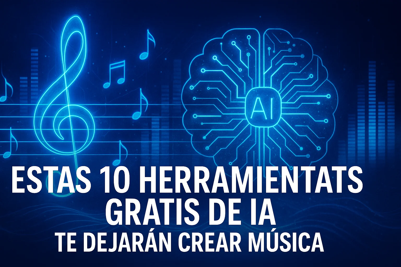 Estas 10 herramientas gratis de IA te dejarán crear música como un profesional