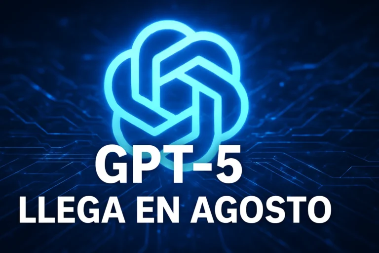 GPT-5 llega en agosto