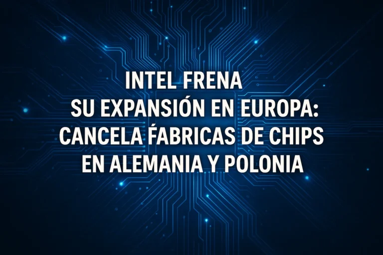 Intel frena su expansión en Europa