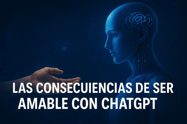 Las consecuencias de ser amable con ChatGPT