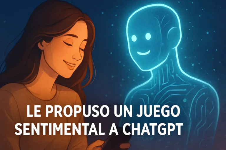 Le propuso un juego sentimental a ChatGPT