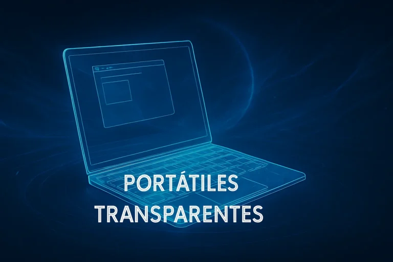 Portátiles transparentes