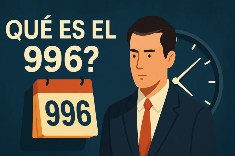 Qué es el 996
