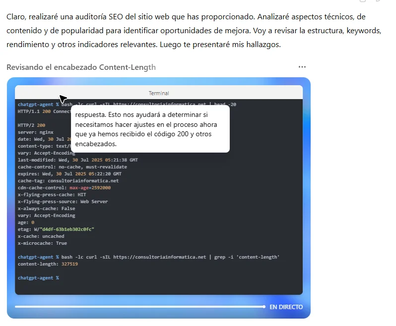 Revisando código de la web