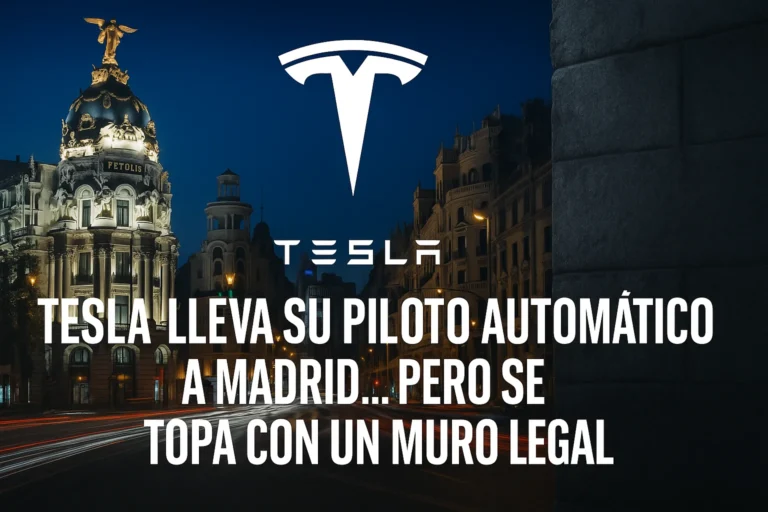 Tesla lleva su piloto automático a Madrid