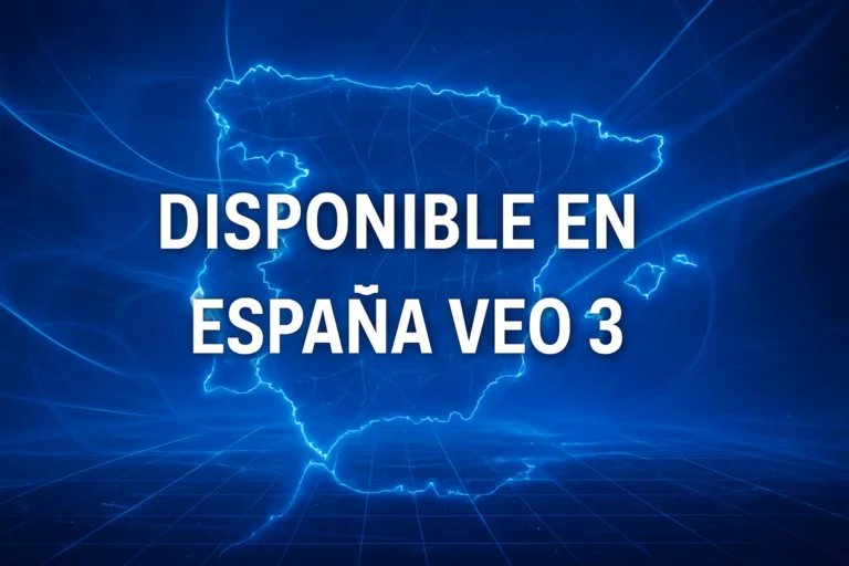 Veo 3 ya disponible en España