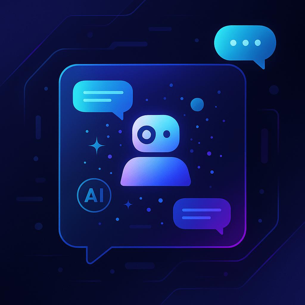 Ilustración abstracta de una red de inteligencia artificial con nodos conectados