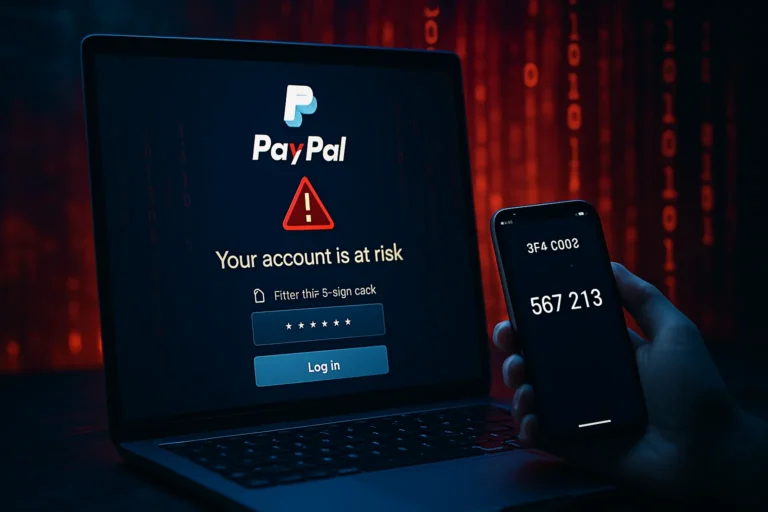 Activa 2FA en tu cuenta de PayPal, puede estar en peligro.