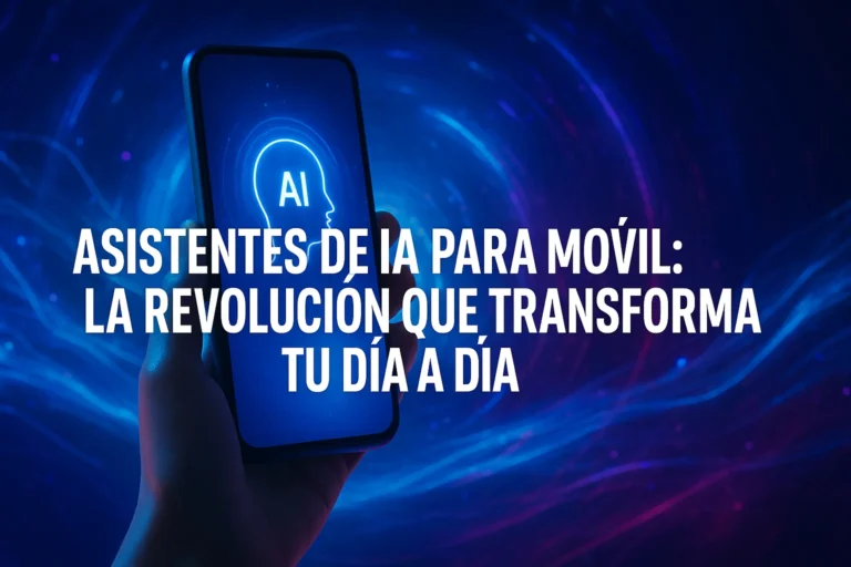 Asistentes de IA para móvil