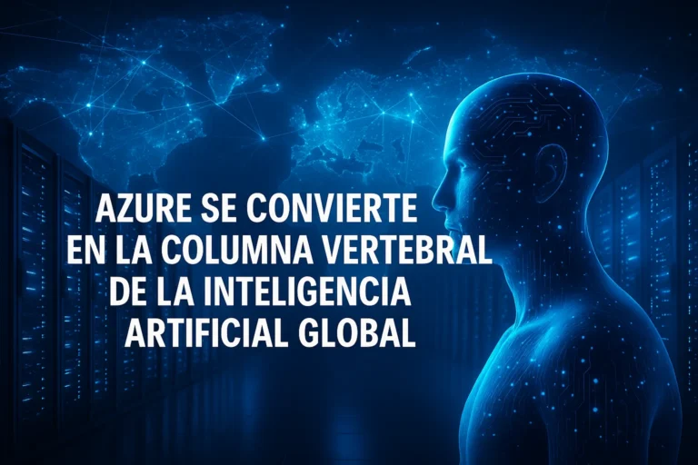 Azure se convierte en la columna vertebral de la inteligencia artificial global