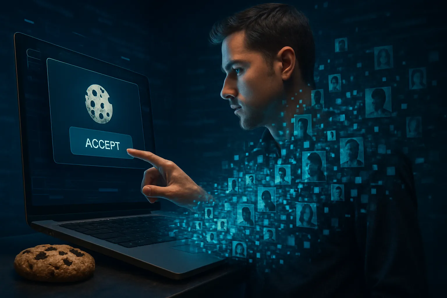 Cada vez que aceptamos las cookies de una web, entregamos fragmentos de nuestra vida