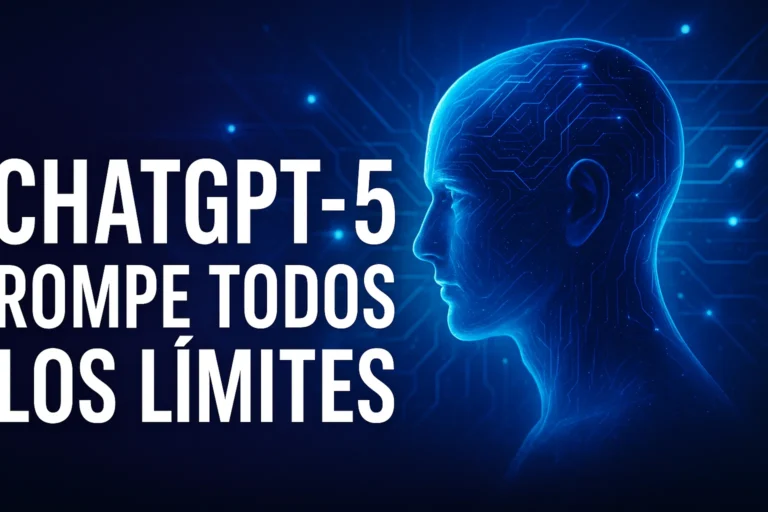 ChatGPT-5 rompe todos los límites