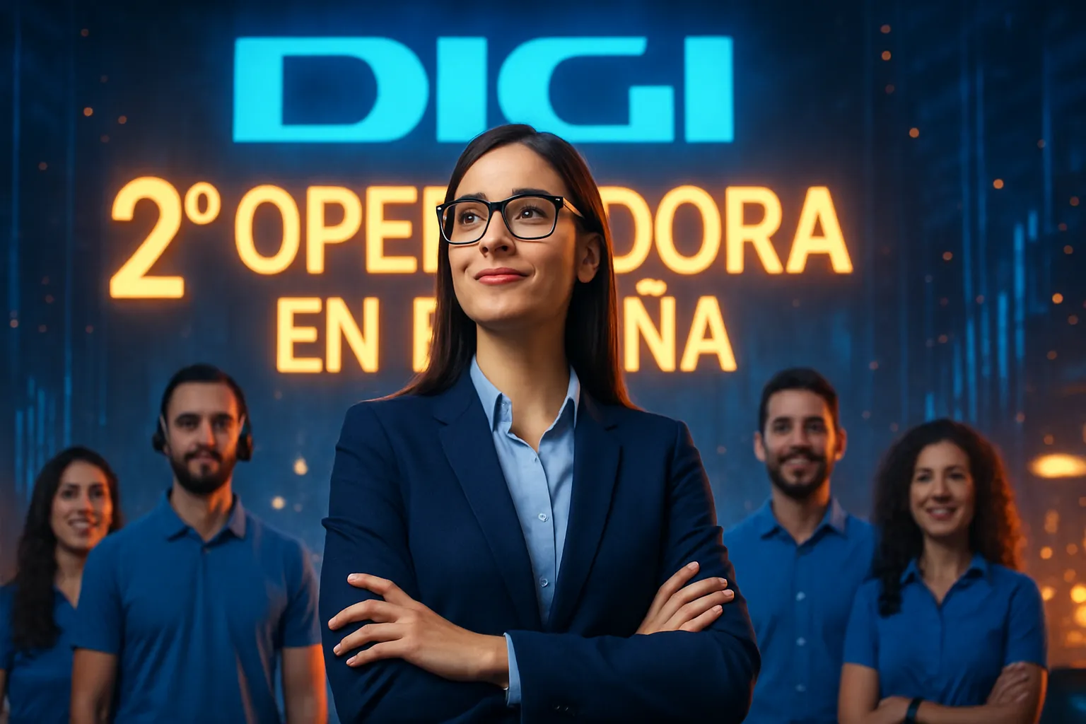 DIGI ya es la segunda teleoperadora española y cuida a sus empleados