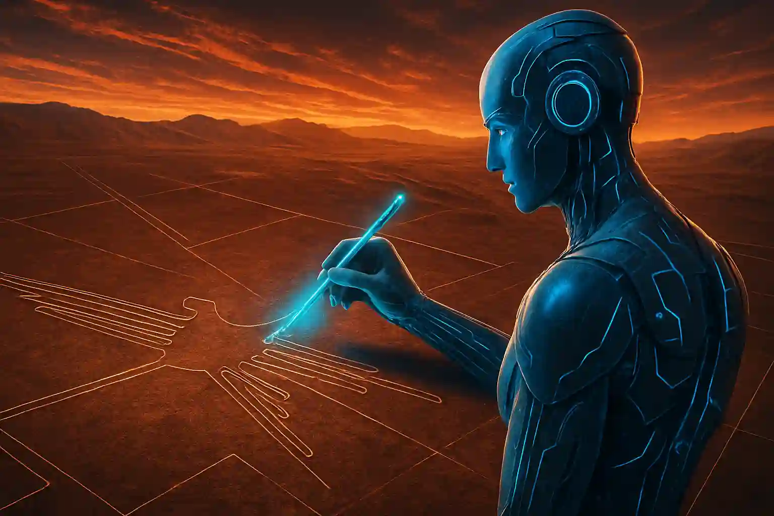 La IA resuelve las líneas de nazca