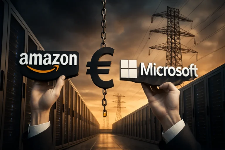 Microsoft y Amazon piden a Europa rebajas en la factura de la luz de sus datacenter