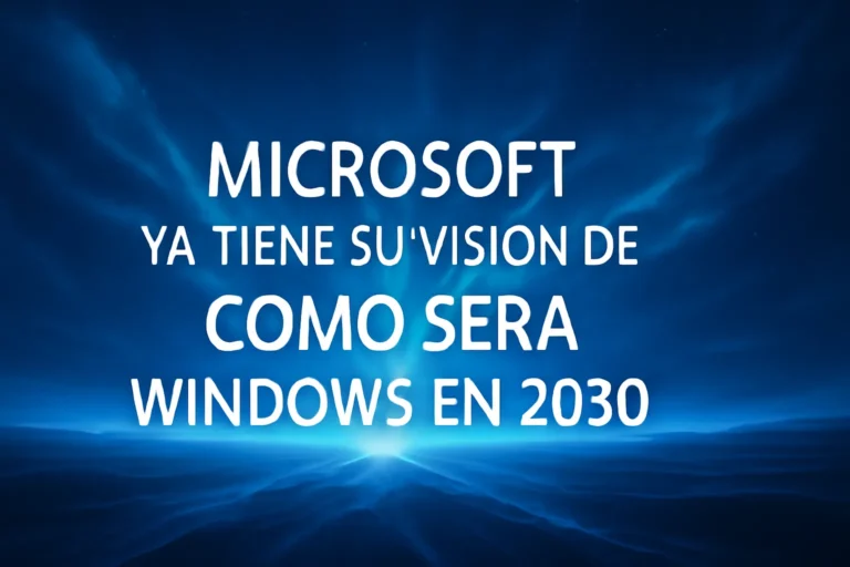 Microsoft ya tiene su visión de cómo será Windows en 2030