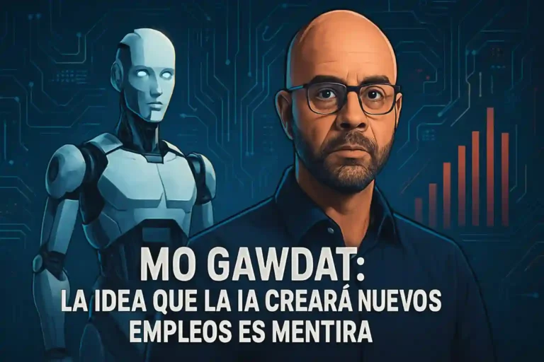 Mo Gawdat: La idea que la IA creará nuevos empleos es mentira