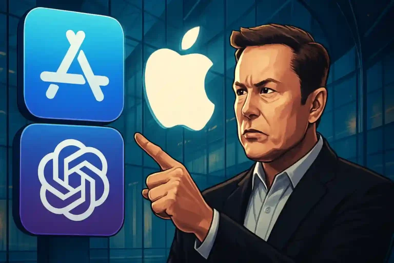 Musk acusa a Apple Store de favorecer a OpenAI
