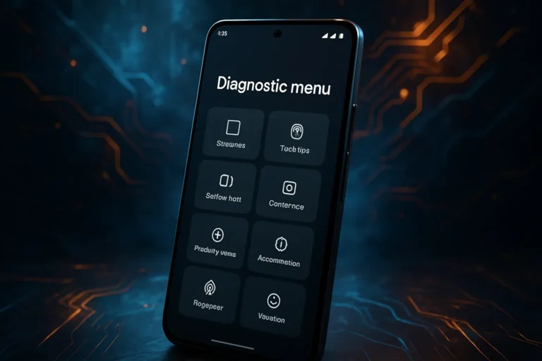 Nuevo menú de diagnóstico para Google Pixel