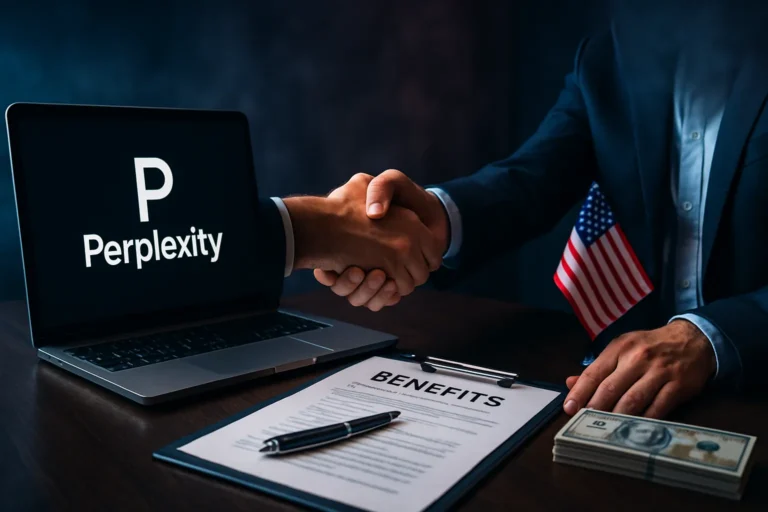 Perplexity propone dar unos beneficios a sus editores en EEUU
