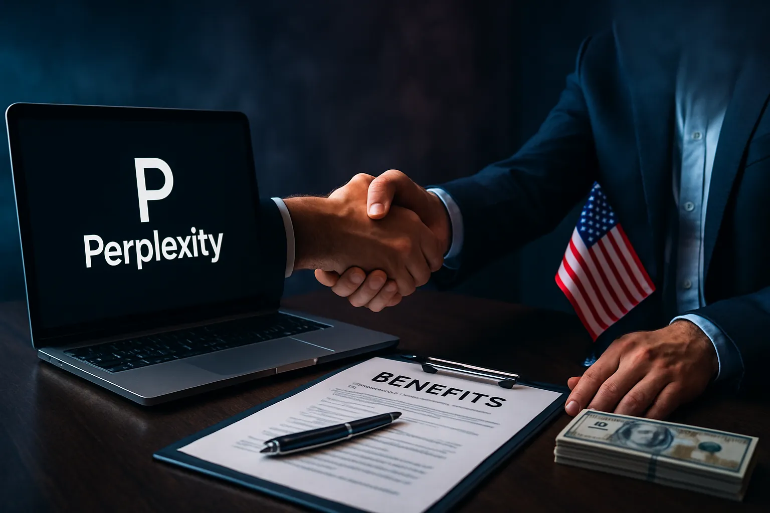 Perplexity propone dar unos beneficios a sus editores en EEUU