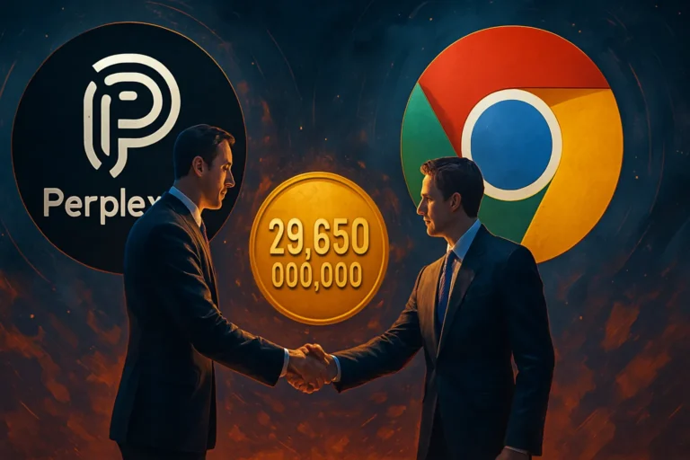 Perplexity quiere comprar por 29.650 millones Google Chrome