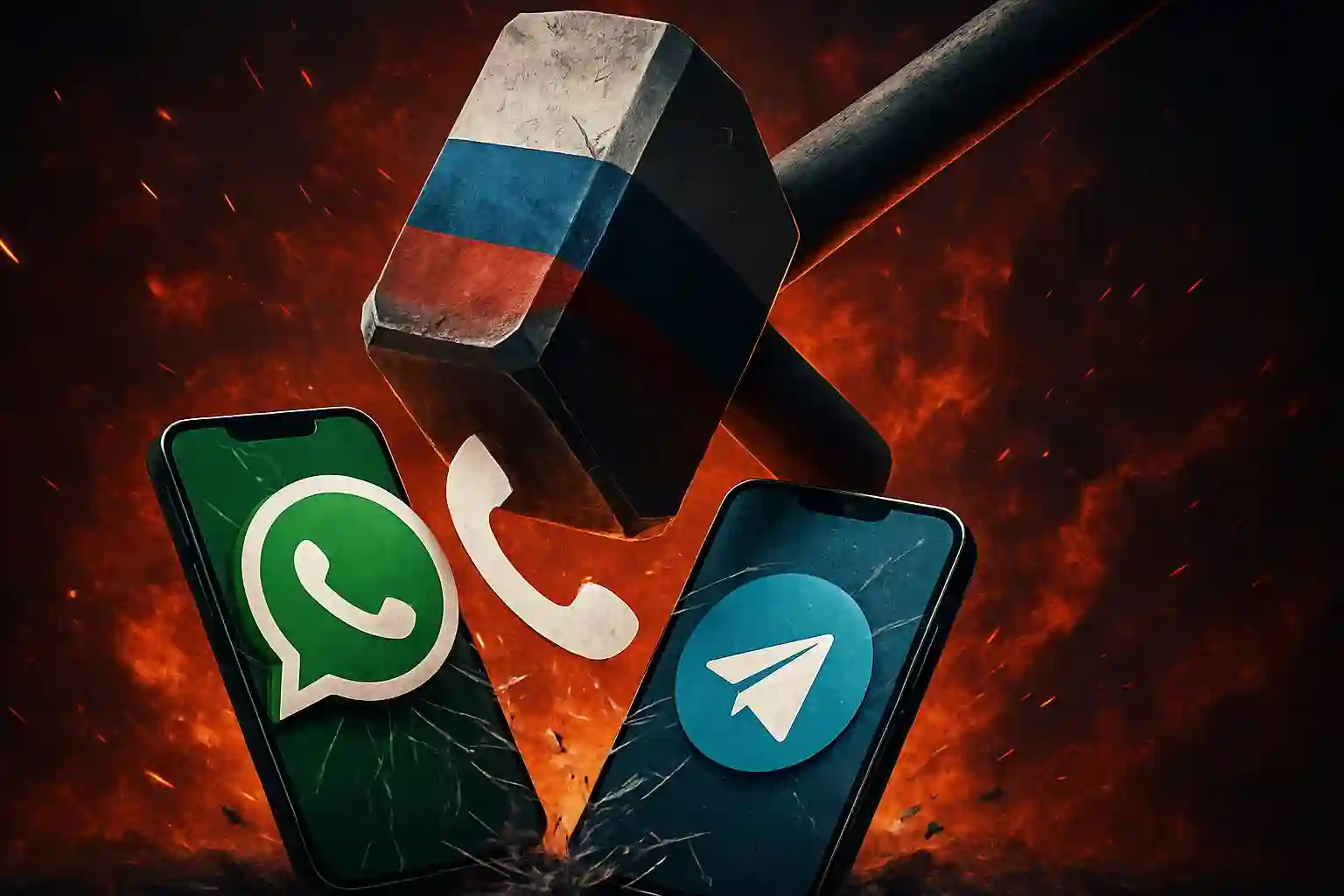 Rusia quiere eliminar WhatsApp y Telegram restringiendo las llamadas de voz