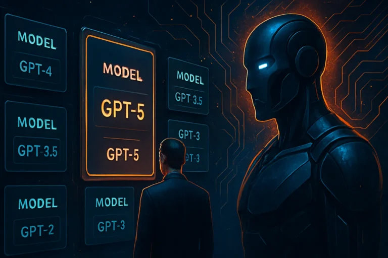 Ya no tienes que elegir modelo utilizando GPT-5, es GPT-5 quien lo elige sin avisarte.
