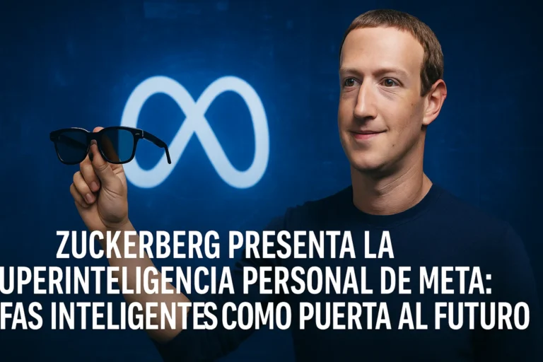 Zuckerberg presenta la superinteligencia personal de Meta