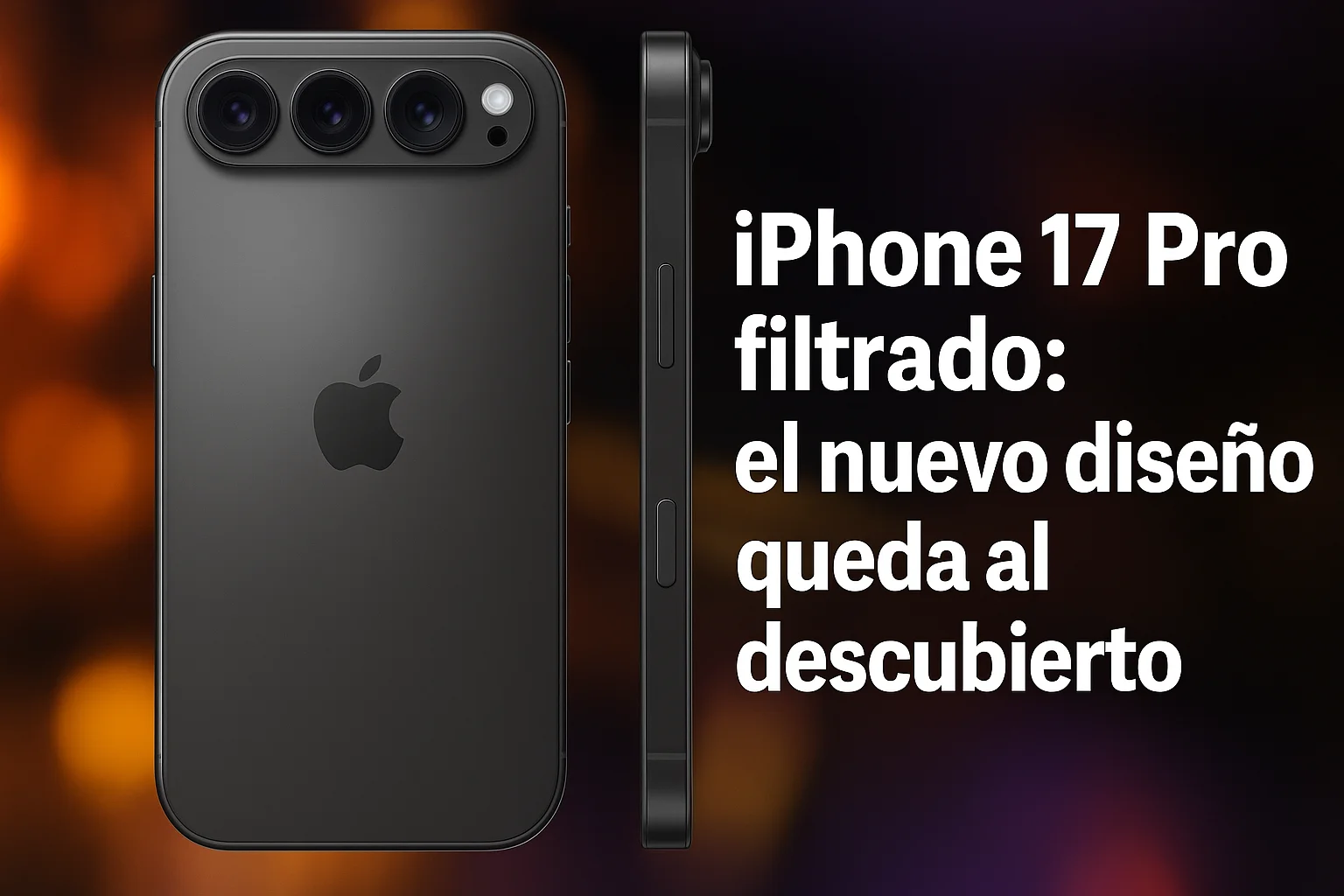iPhone 17 Pro filtrado