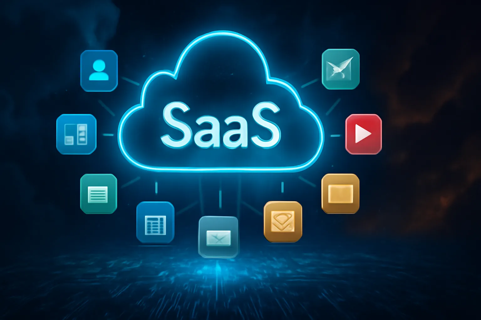 ¿Qué es SaaS en cloud computing y qué aplicaciones son populares?