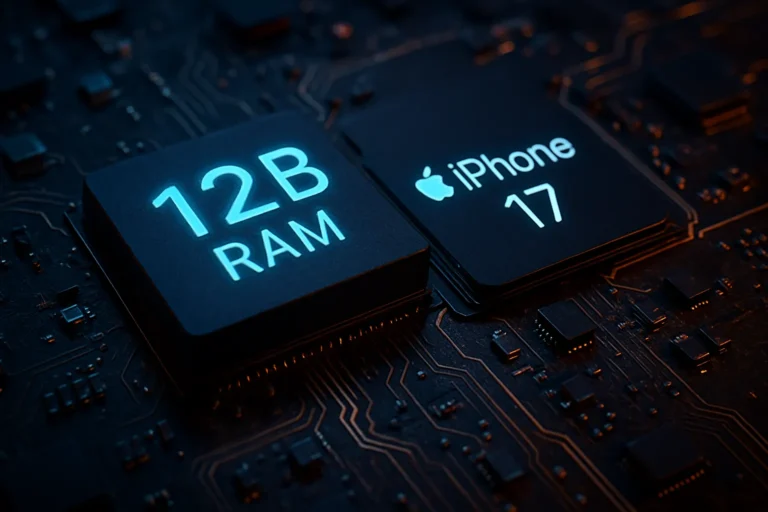 12 Gb de RAM para el nuevo iphone 17