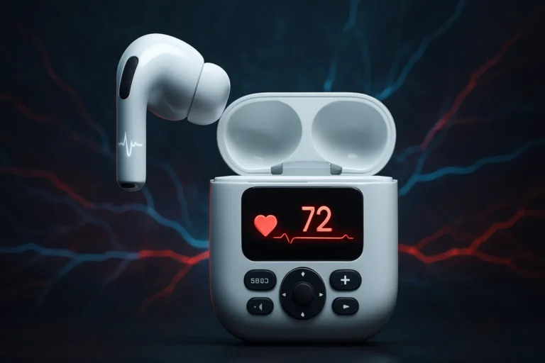 AirPods Pro 3 te miden las pulsaciones y la caja es un control