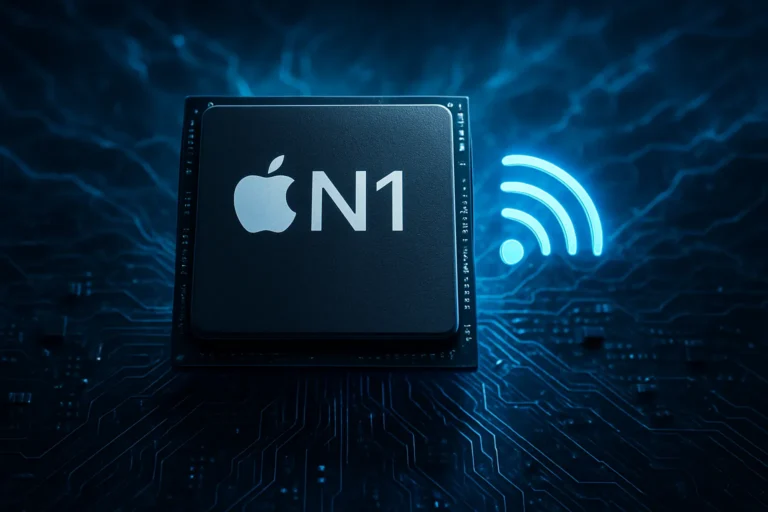 Apple lanza el chip N1, control total en comunicaciones inalámbricas