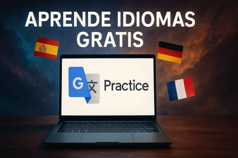 Aprende idiomas gratis con Práctica de Google Translate