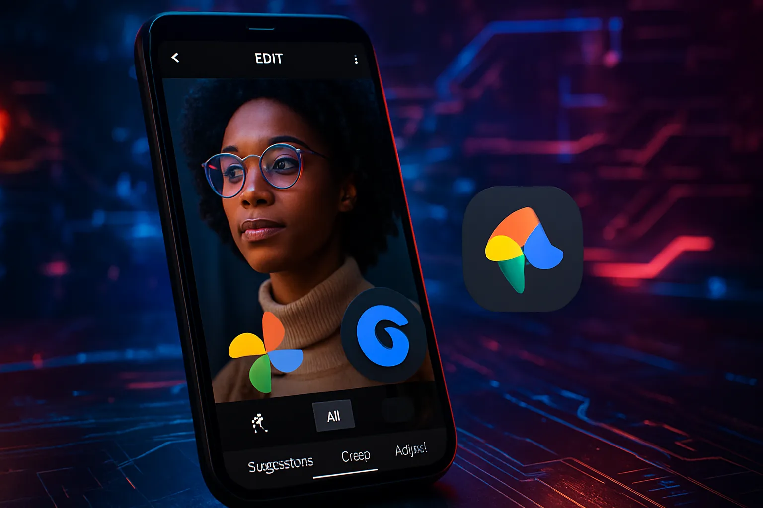 El nuevo editor de Google Fotos con Gemini integrado