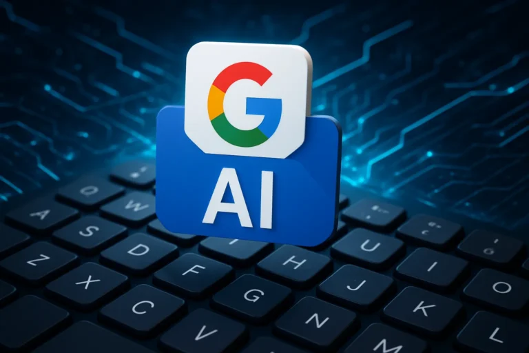El teclado con IA de google Gboard