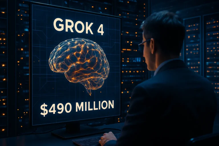 Entrenar a Grok 4 tuvo un costo de 490 millones