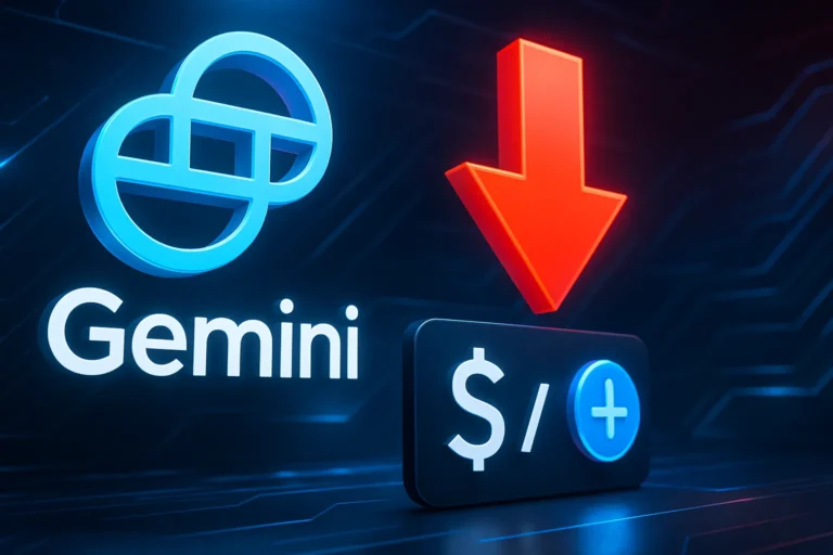 Gemini baja de precio, nueva suscripción