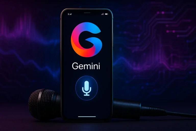 Gemini ya permite subir audios