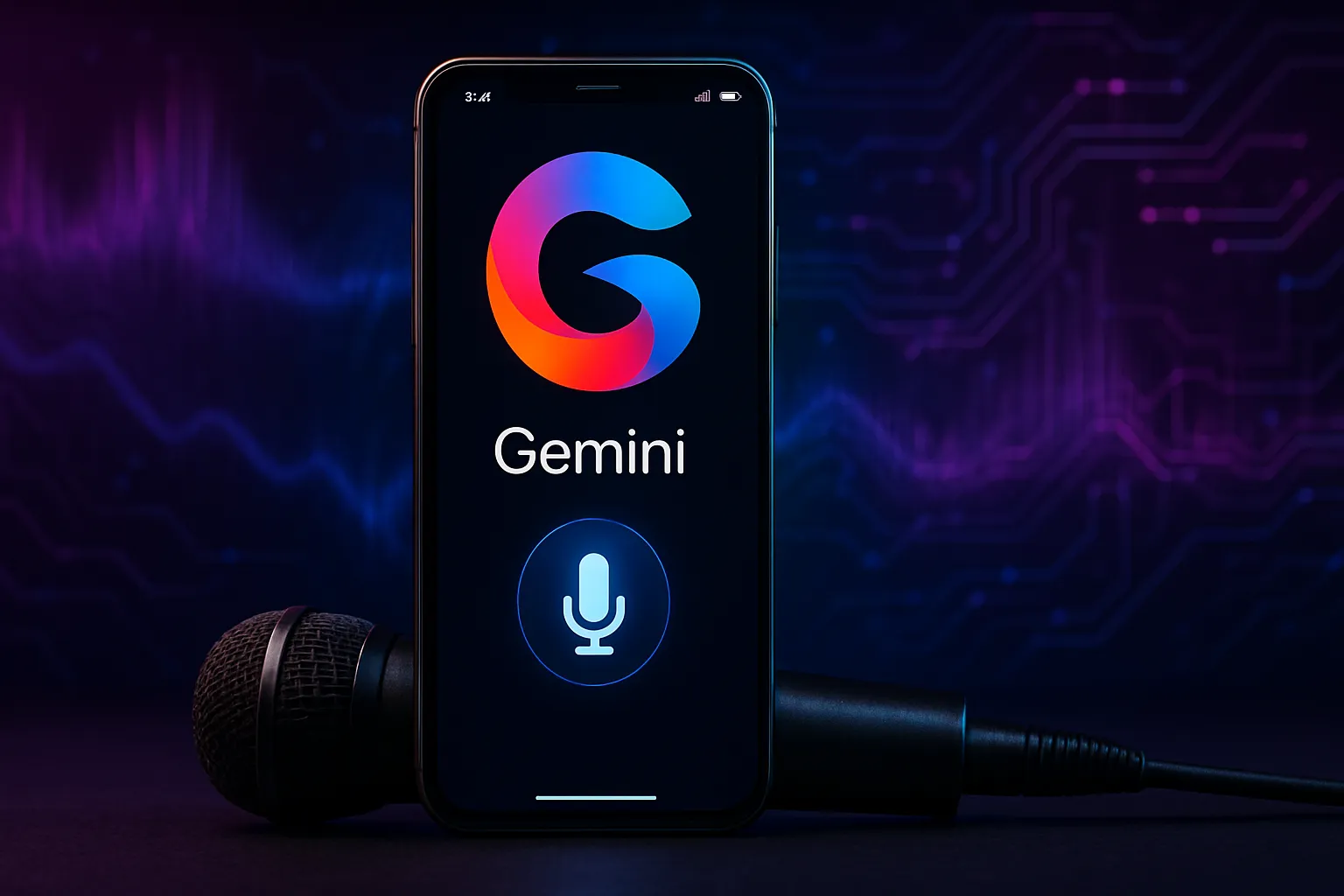 Gemini ya permite subir audios