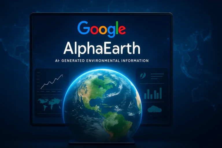 Google publica AlphaEarth información ambiental basado en IA