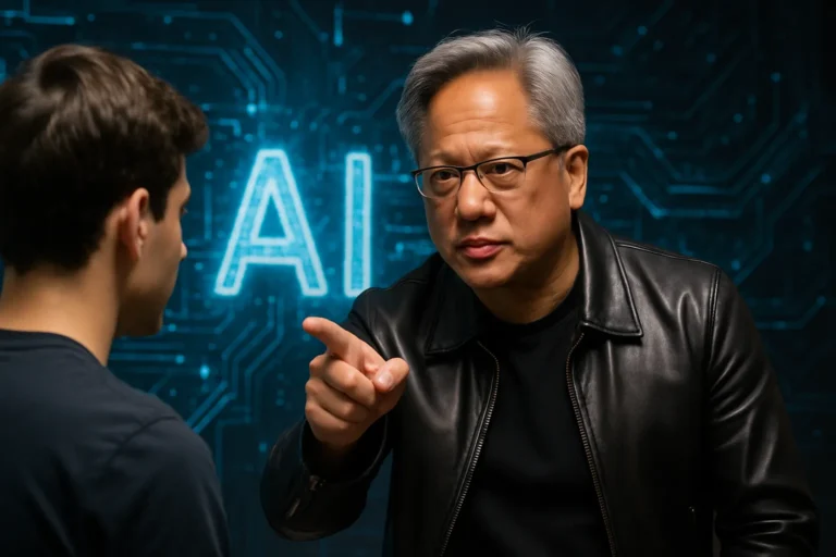 Jensen Huang avisa a los más jóvenes lo primero que aprendería sería IA