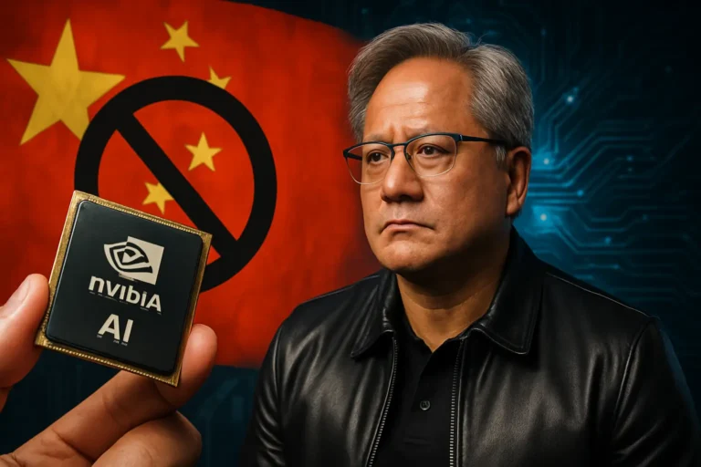 Jensen Huang reacciona a la prohibición de sus chips de IA en China