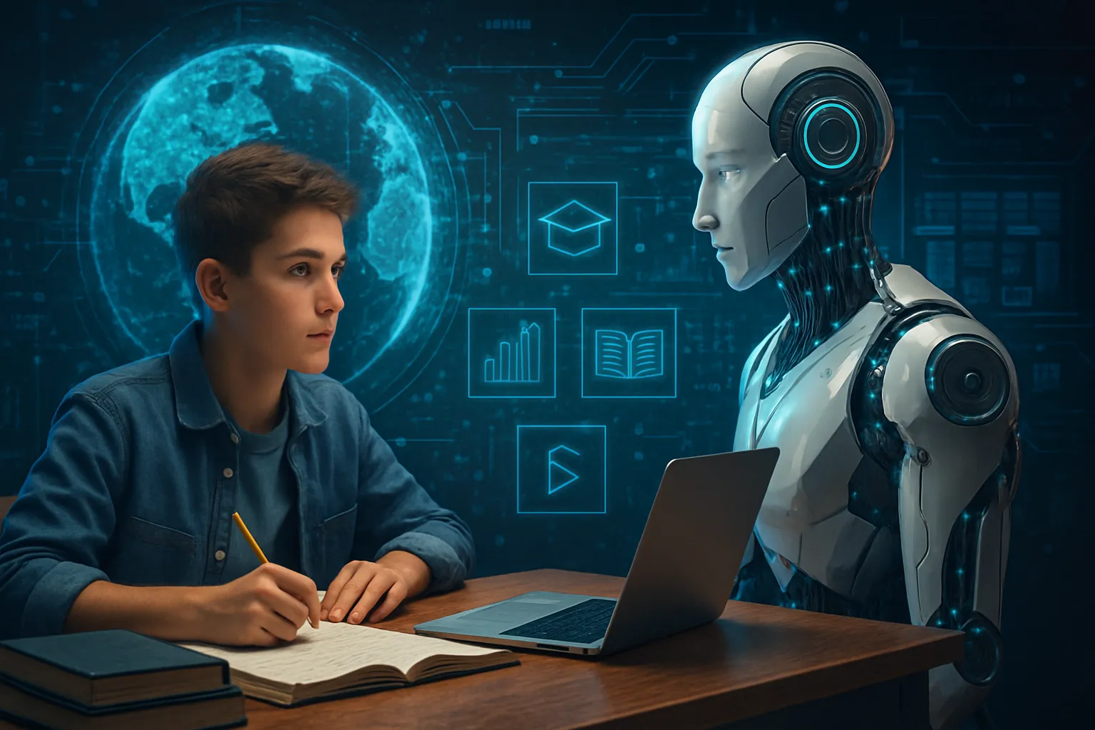 La IA está cambiando la educación siendo más personalizado y accesible