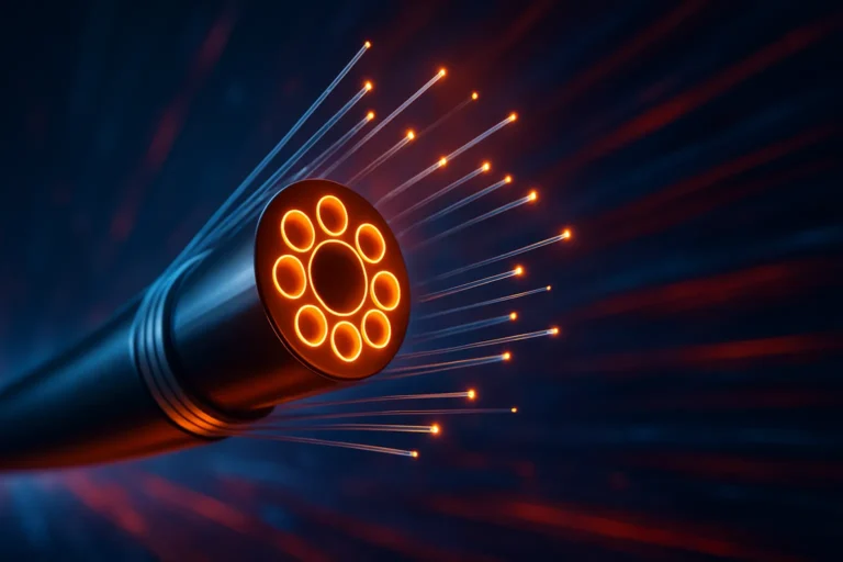 La nueva fibra óptica hueca mil veces más rápida que la actual