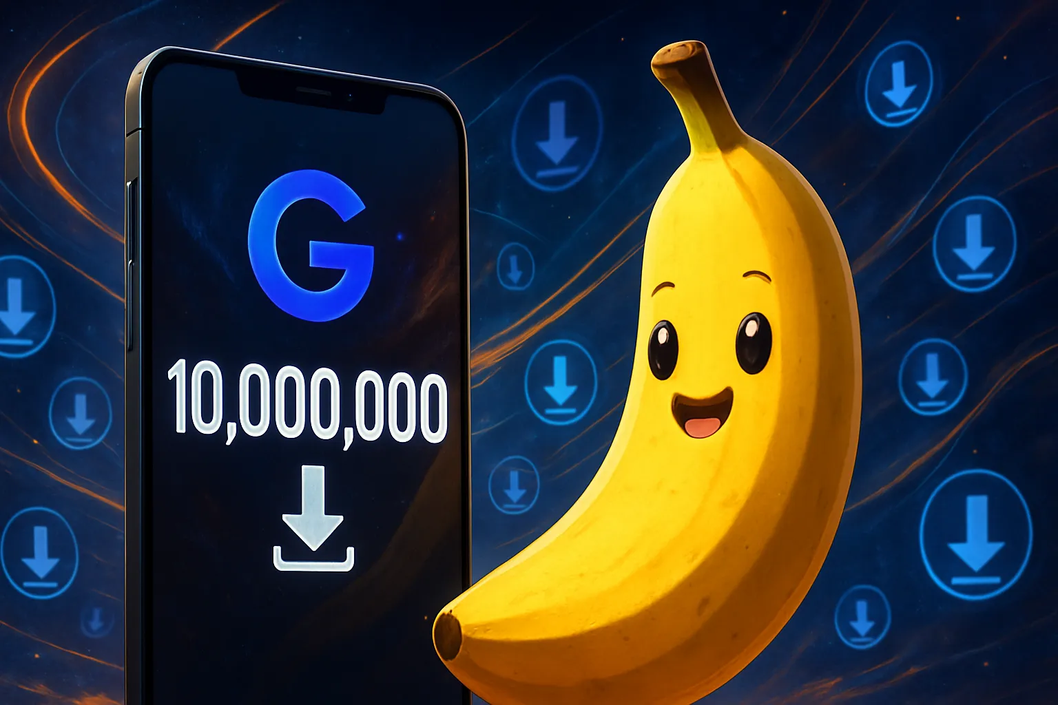 Más de 10 millones de descargas de Gemini por la culpa de Nano Banana