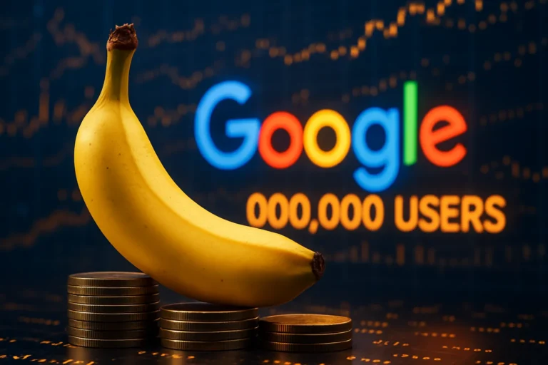 Nano Banana hace ganar millones de usuarios a Google